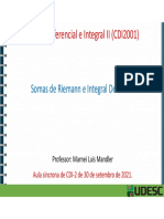 Aula 00 - Introdução Somas Riemann