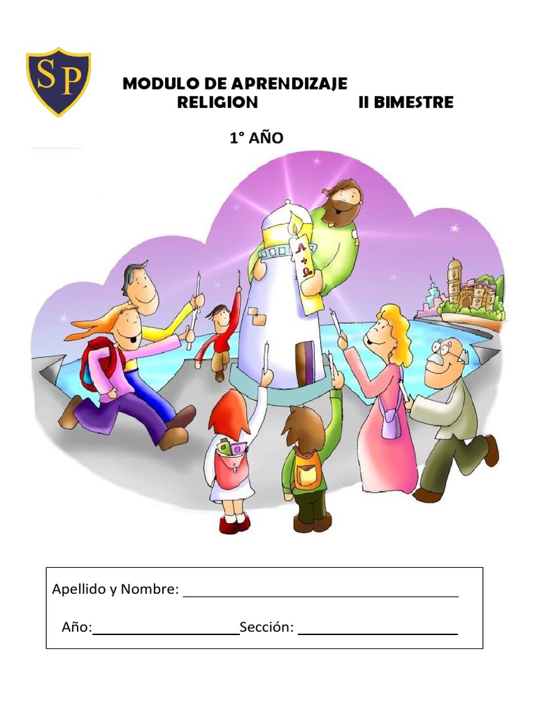 Modulo de Religion Ii Bimestre 1° Año PDF | PDF | Monoteísmo | Oración
