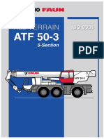 TADANO  FAUN Loadchart  - abbaques grue mobile ATF50-3