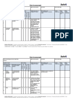 Fork Lift - Risk Assessment - Example