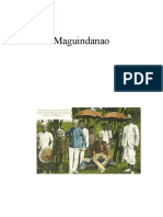 The Maguindanao People and Their Culture in the Pulangi River Region