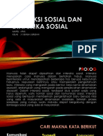 Interaksi Sosial Dan Dinamika Sosial - 1