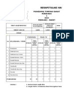 FORMAT LAPORAN PUSKESMAS Tompaso Barat