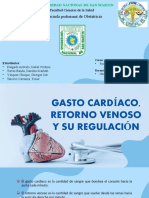 Regulación del gasto cardíaco y retorno venoso