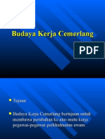 Budaya Kerja Cemerlang