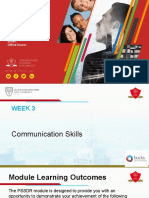 Week 3 - Communication Skills