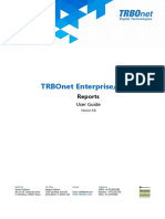 TRBOnet Reports User Guide v.5.6 PDF