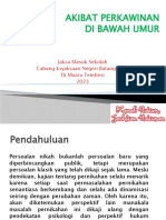 Penyuluhan Hukum Akibat Perkawinan Di Bawah Umur