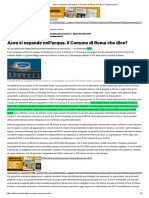 Acea Si Espande Nell'acqua. Il Comune Di Roma Che Dice - Altreconomia