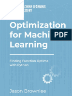 Optimization For Machine Learning Sample
