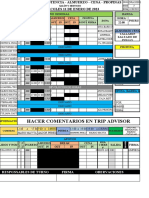 Horario 11 Enero 2023