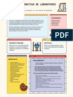 Colorido Líneas Azúcar Laboratorio de Química Reporte