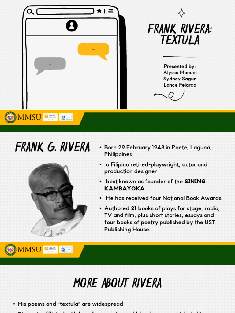 Frank Rivera's Mobile Textula Poetry | PDF | Foreign Language Studies | Art