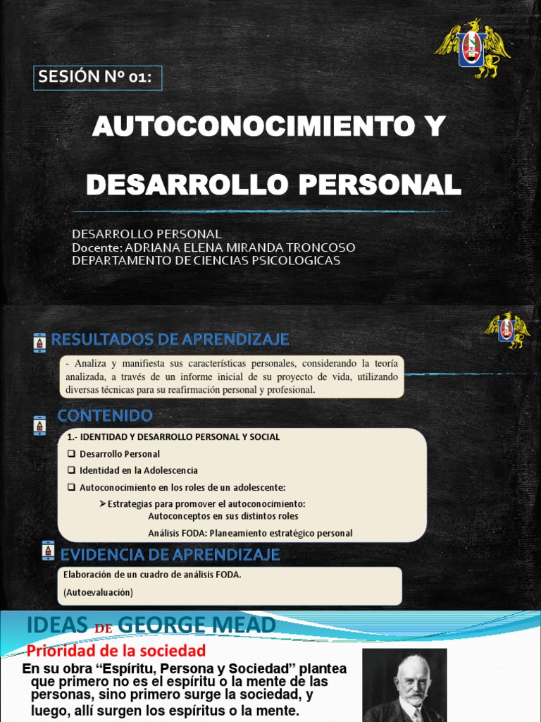 Autoconocimiento y Desarrollo Personal | PDF