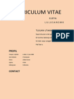 Curriculum Vitae Elistya