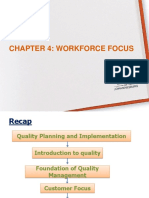 Workforce Focus: Key to Quality and Customer Satisfaction