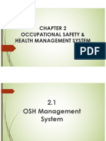 Eee150 Chapter 2 - Occupational Safety - Health Management System PDF