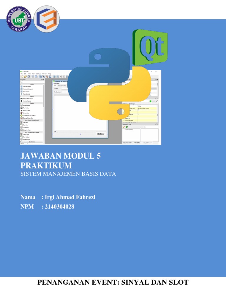 Modul 5 - Irgi Ahmad Fahrezi - 2140304028 PDF | PDF | Bisnis | Komputer
