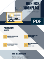 Che136 - High-Risk Workplace PDF