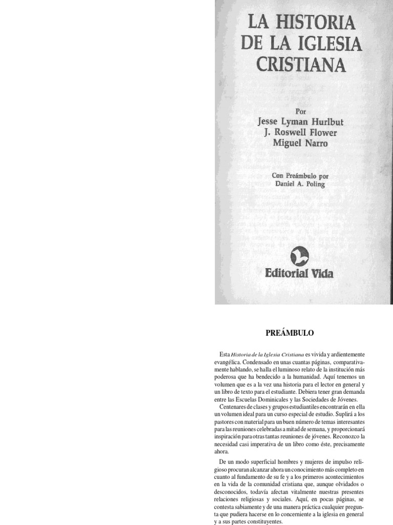 Historia de la Iglesia Cristiana | PDF | Pablo el apóstol | Jesús