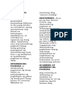 Pananaliksik Notes CRSL