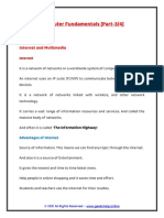 Computer Fundamentals Part 3 of 4