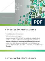 Processo de Construção Da Avaliação Psicológica