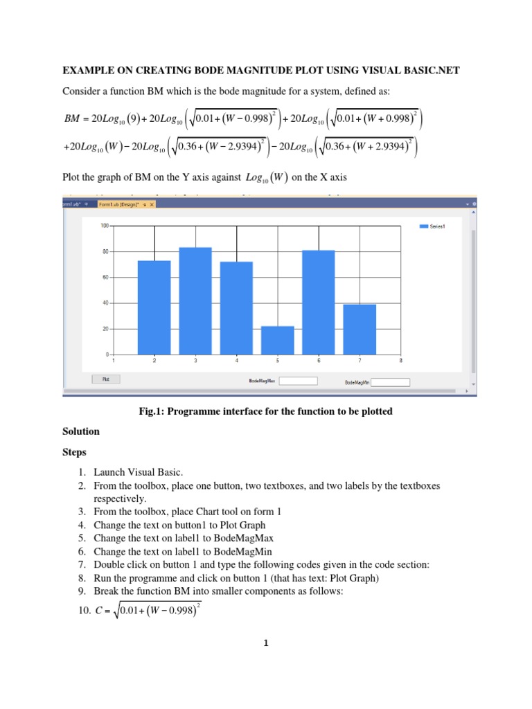 Example On Bode Magnitude Plot | PDF | Function (Mathematics ...