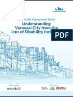 City Audit Assessment Study - Understanding Varanasi City From The Lens of Disability Inclusion PDF