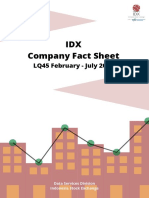 Idx Company Fact Sheet lq45 2022 01 PDF