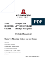 Strategic Management (MGMT 578) - 1