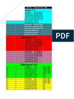 Planificación Gimnasio