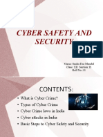 Cyber Security and Safety Sneha Das Mandal