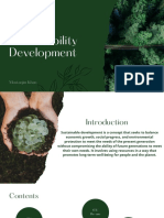 Sustainability Development PDF