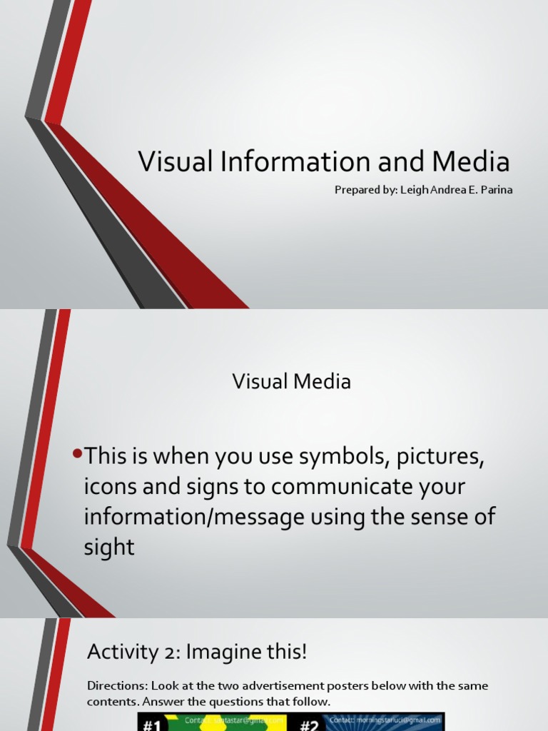 Understanding Visual Media Types | PDF | Graphics | Video