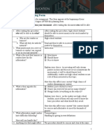 Procedure Assignment