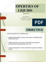 Properties of Liquids-Lesson3