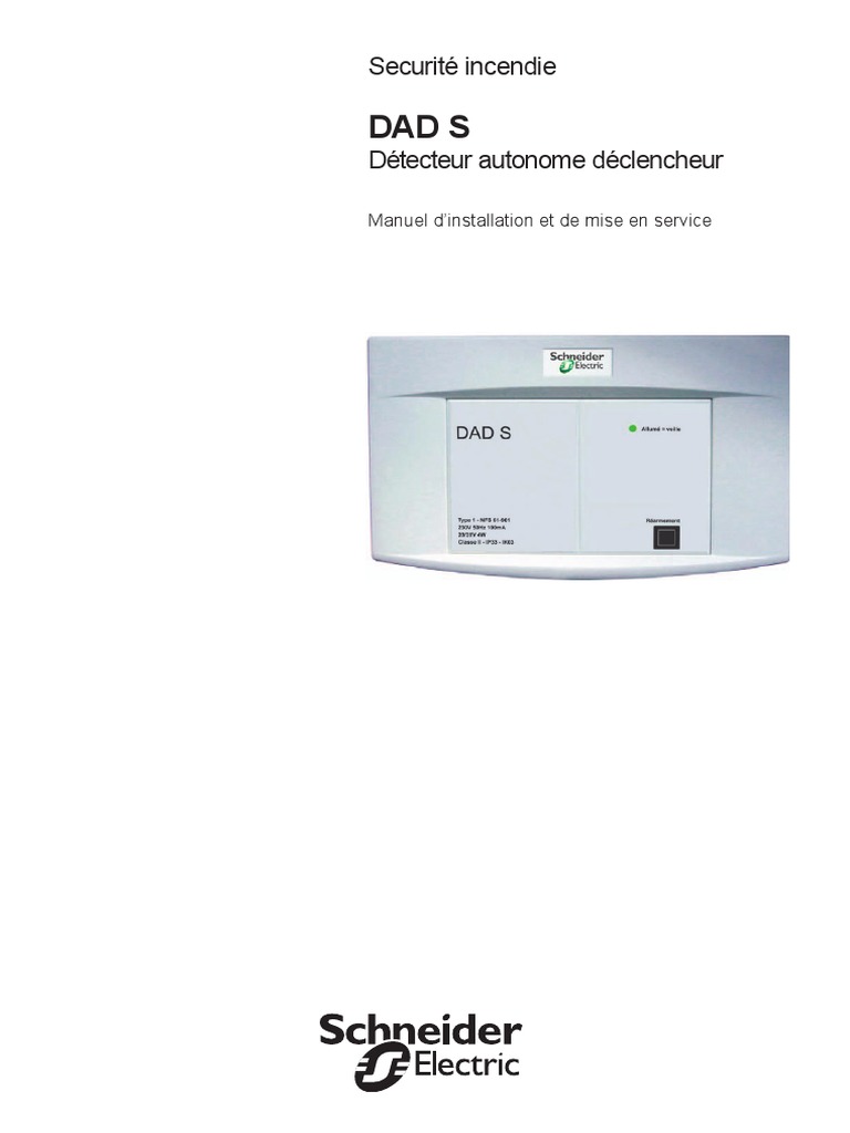 Installation DAD S : Manuel et Guide | PDF | Électrotechnique | Électricité