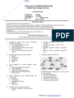 Soal PAS Biologi Kelas X - WEBSITE WWW - Kherysuryawan.id