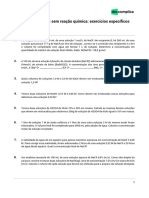 Medicina-Química-Mistura de Soluções Sem Reação Química - Exercícios Específicos-02-07-2019 PDF