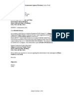 Authorization Letter Template