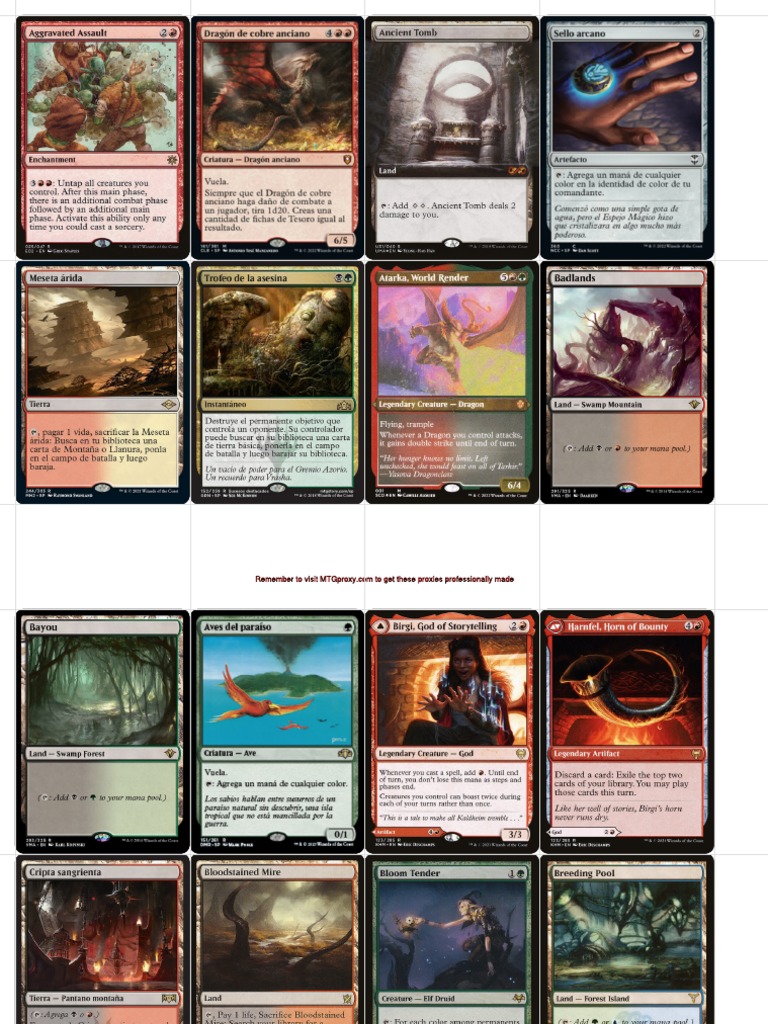 MTG Print | PDF