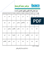 جدول اخصائي العلاج الطبيعي والوظيفي 1000