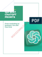 150 ChatGPT Prompts PDF