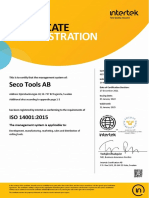 HQ MIS Seco+Tools Certificate+14001 PDF