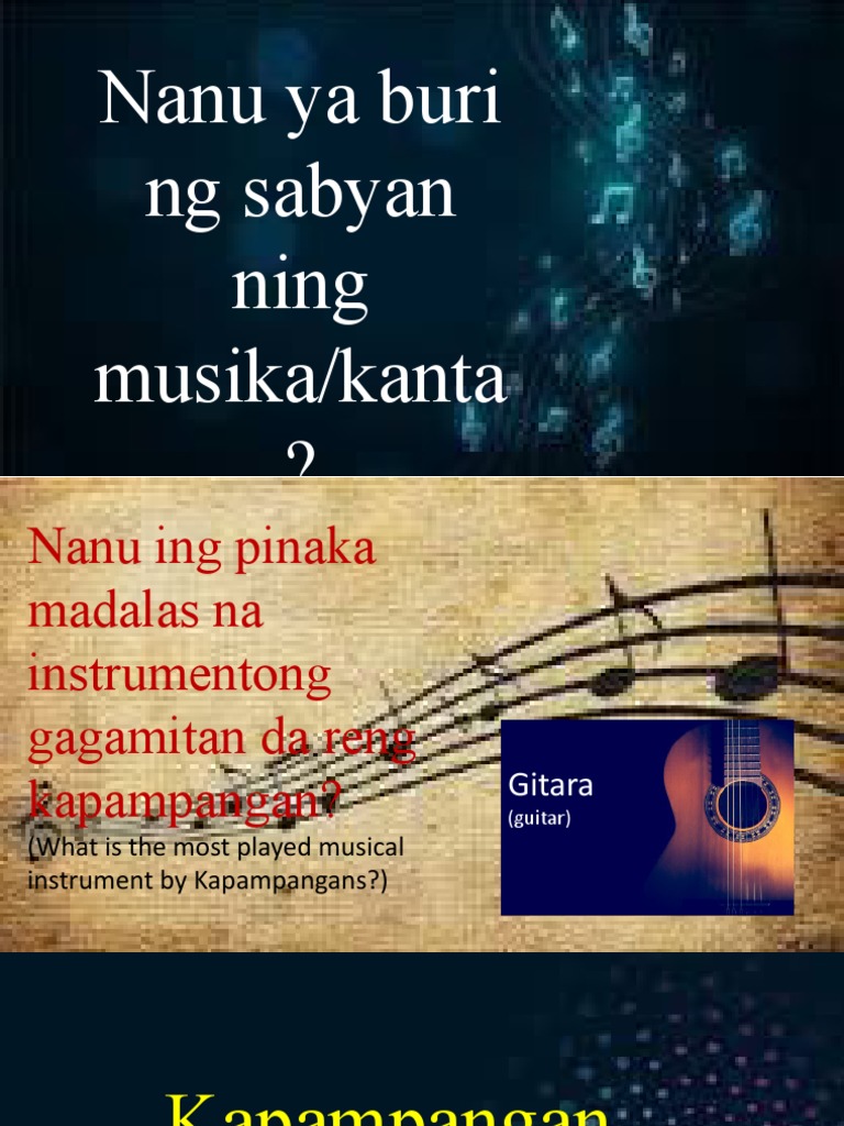 Traditional Kapampangan Music and Dance | PDF | Languages Of Asia ...
