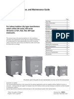 HPS Installation Operation and Maintenance Guide For DH NH Series or NJ1 NJ4 Type Enclosures (DIM16) Unbranded