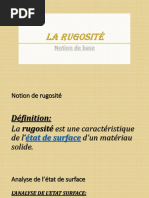 Rugosité : Normes et Contrôles | PDF
