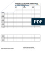 Registro manual de firmas coordinador electoral