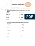 EVALUACIÓN I BIMEs 2° GRADo